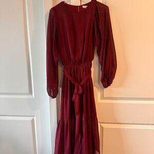 Flying Tomato Maroon Dress